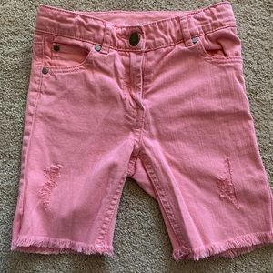 Girls jean short